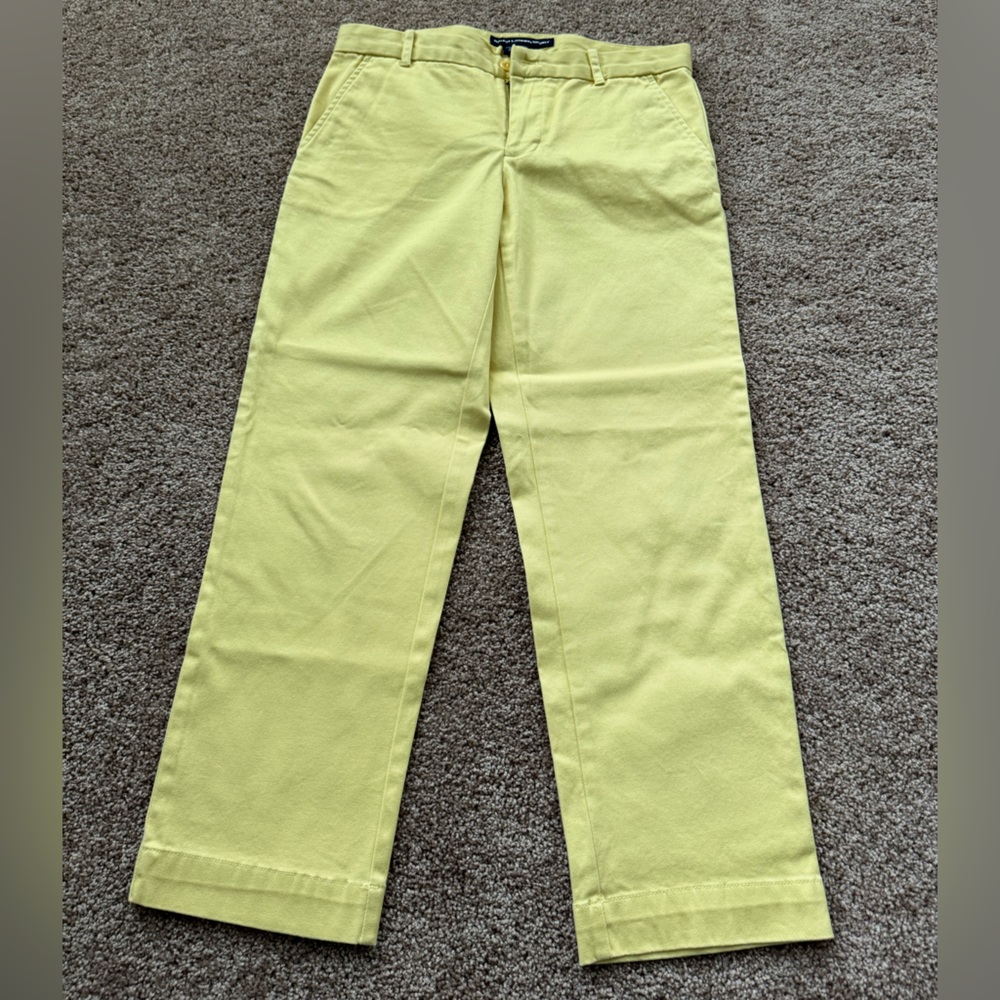 Ralph Lauren Sport Yellow Khaki Pants Size 4